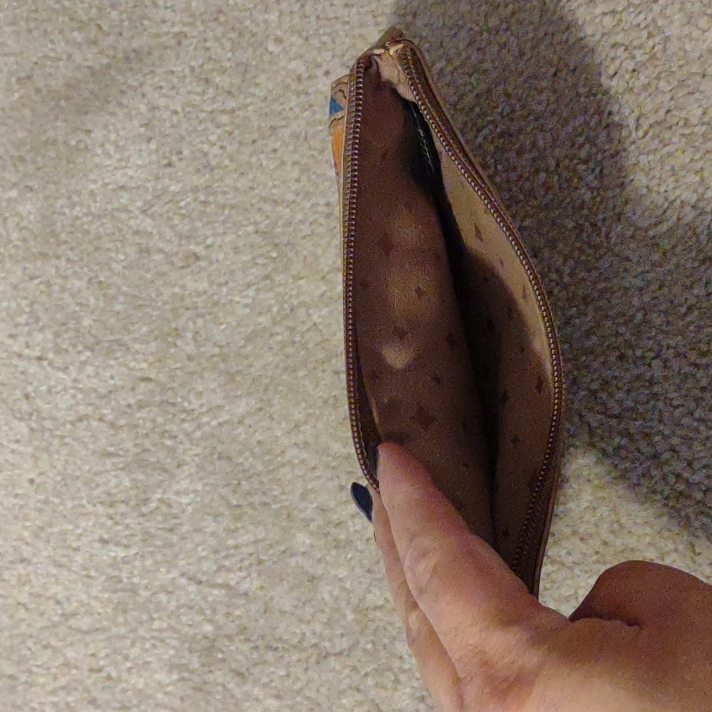 Fossil Tan And Multi Colored Wallet - image 4